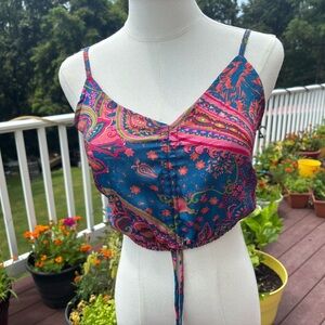 Paisley Print Women's Top